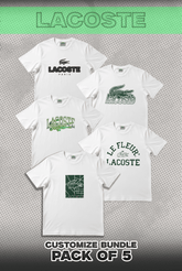 Lacosta Pack Of 5 T Shirts Bundle