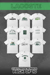 Lacosta Pack Of 10 T Shirts Bundle