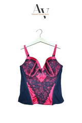 Valentine Black And Red Corset Top