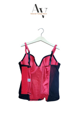 Valentine Black And Red Corset Top