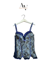 Leopard Print Corset Top