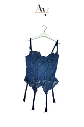 Black Bustier Corset Top