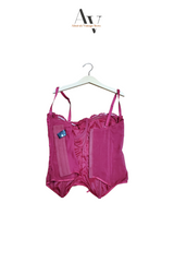 Red Fairy Core Corset Top