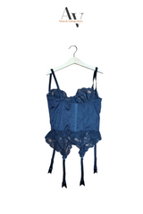 Black Bustier Corset Top