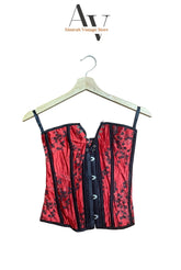 Women Floral Lace Corset Top