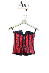 Women Floral Lace Corset Top