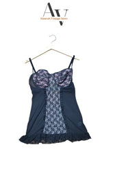 Black With Purple Base Baby Doll