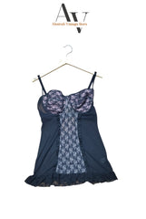 Black With Purple Base Baby Doll