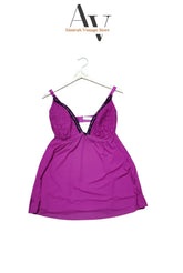 Purple Textured Baby Doll