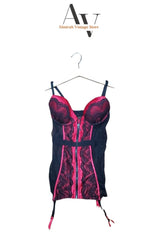 Red And Black Zipper Baby Doll