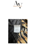 Zebra Print Mash Top