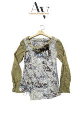 Floral Long Sleeve Mash Top