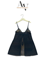 Solid Black Lingerie