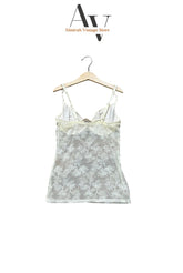 White Mesh Camisole