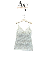 White Mesh Camisole