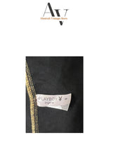 Black with Golden Bordered Camisole