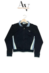 Puma Blue With Black Track Jacket