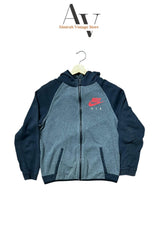 Grey With Black Nike Track Jacket