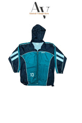 Jako Black With Green Wind Breaker