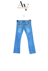 Red Camel Denim Flared Jeans