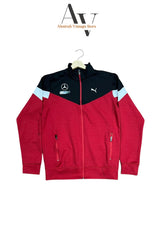 Puma Red With Black Track Jacket