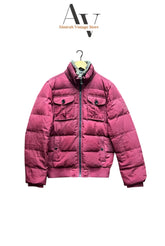 Tommy Hilfiger Maroon Full Sleeves Puffer