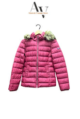 Tommy Hilfiger Denim Maroon Puffer