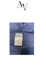 Puma Blue And Black Puffer With Hoodie