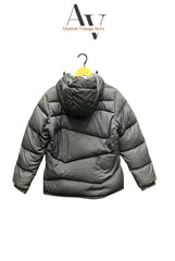 FILA Black Puffer With Hoodie
