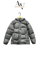 FILA Black Puffer With Hoodie