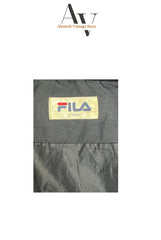 FILA Black Puffer With Hoodie