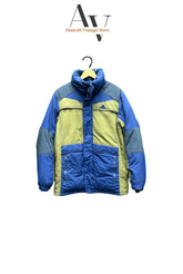 Adidas Blue And Olive Puffer Jacket