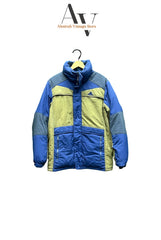 Adidas Blue And Olive Puffer Jacket