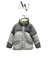 Nike Grey With Black Puffer Hoodie