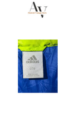 Adidas Green, Blue, And Black Puffer