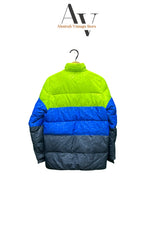 Adidas Green, Blue, And Black Puffer