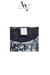 Patterned Collective Long Sleeve Mash Top