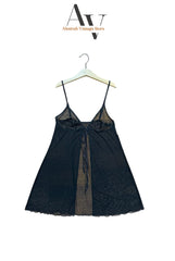 Solid Black Lingerie