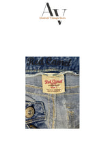 Red Camel Denim Flared Jeans