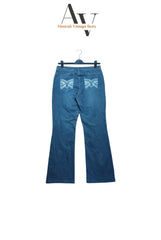 Platinum Chicos Blue Flared Jeans