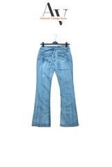 Wall Flower Light Blue Flared Jeans