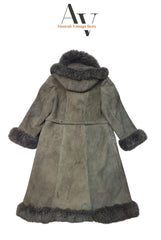 Long Brown Afghan Coat