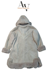 Long Skin Fur Afghan Coat