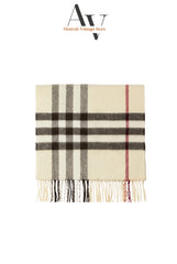 Burberry-Light Beige Nova Check Scarf