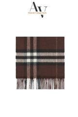 Burberry-Brown Nova Check Scarf