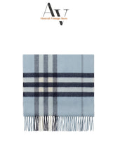 Burberry-Sky Blue Nova Check Scarf