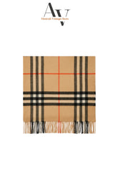 Burberry-Beige Nova Check Scarf (Special Edition)