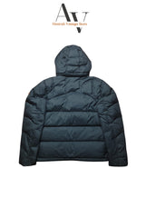 Tommy Hilfiger Blue Zip Black Puffer Jacket