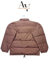 Wrangler Orange Puffer Jacket