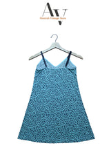 Secret Treasure Animal Print Slip Dress